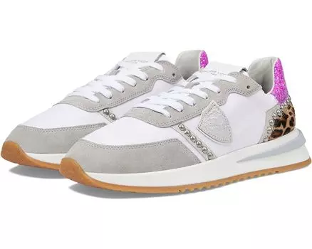 Кроссовки Philippe Model Tropez 2.1, цвет Goujons Leo/Blanc Argent
