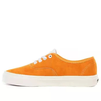 Кроссовки pig suede authentic yellow Vans, желтый