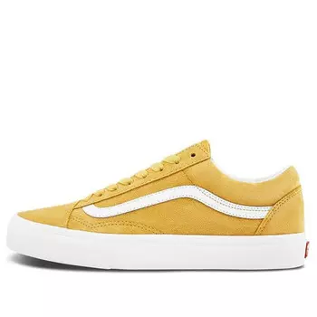 Кроссовки pig suede old skool honey gold yellow Vans, желтый