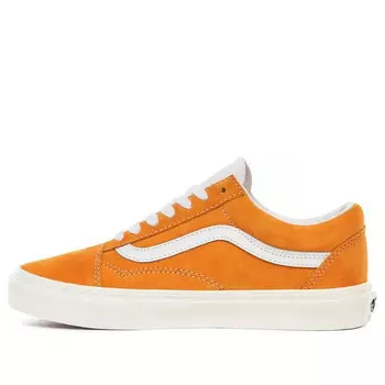 Кроссовки pig suede old skool yellow Vans, желтый