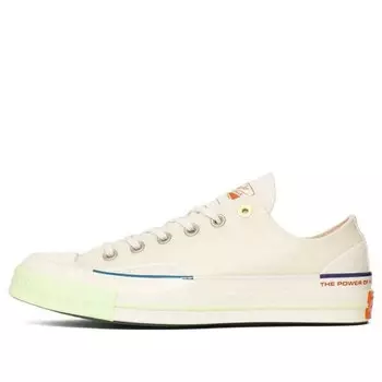 Кроссовки pigalle x chuck 70 low 'barely volt' Converse, розовый