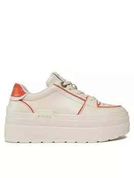 Кроссовки Pinko, экрю