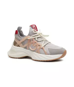 Кроссовки Pinko Ariel с добавлением кожи, серый