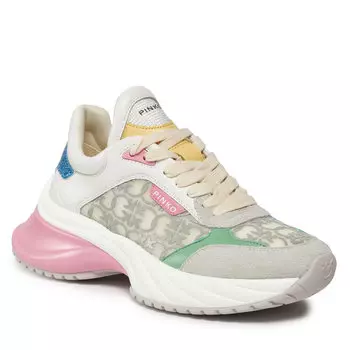 Кроссовки Pinko Ariel, серого цвета