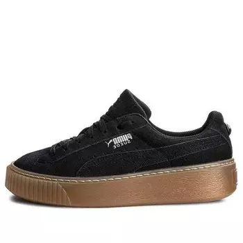 Кроссовки platform jewel 'black gold' Puma, черный