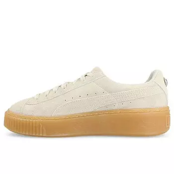 Кроссовки platform jewel sneakers beige/white Puma, белый