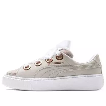 Кроссовки platform kiss artica 'white gold' Puma, белый