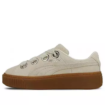 Кроссовки platform kiss suede 'white' Puma, белый