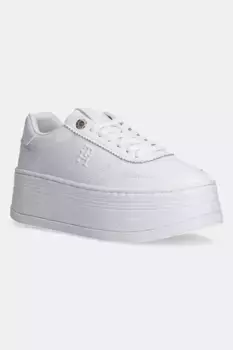 Кроссовки PLATFORM LUX COURT SNEAKER Tommy Hilfiger, белый