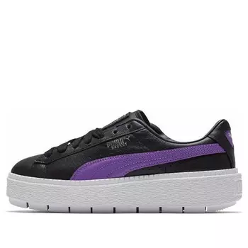 Кроссовки platform trace baseplate shoes for black/purple Puma, черный