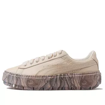 Кроссовки platform trace mimicry 'white' Puma, белый