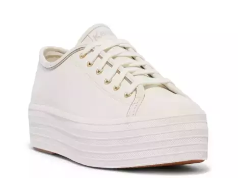 Кроссовки платформенные Triple Up - женские Keds, Off White