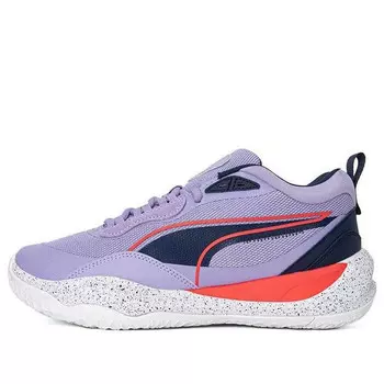 Кроссовки playmaker pro splatter 'vivid viola' Puma, белый