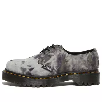 Кроссовки pleasures x 1461 bex 'tie dye - black' Dr. Martens, черный