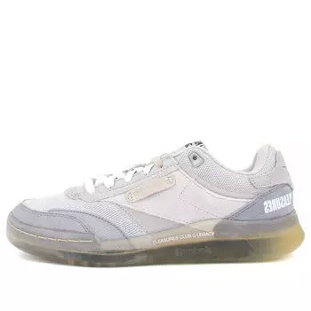 Кроссовки pleasures x club c legacy 'pure grey' Reebok, серый