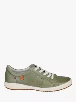 Кроссовки плоской формы caren 01 с низким верхом Josef Seibel, цвет Green Mint