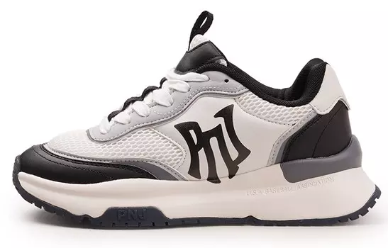 Кроссовки Pnj Lifestyle Shoes Unisex Low-top Black/ivory, черный