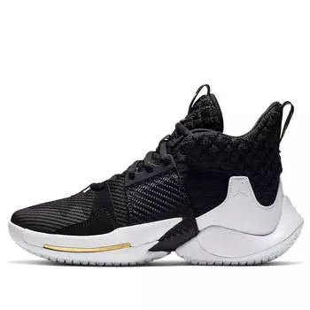 Кроссовки почему бы не zer0.2 Air Jordan, черный