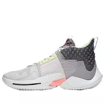 Кроссовки почему бы не zer0.2 Air Jordan, серый