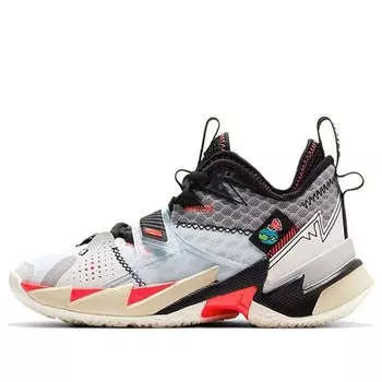 Кроссовки почему не zer0.3 Air Jordan, белый