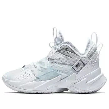 Кроссовки почему не zer0.3 Air Jordan, белый