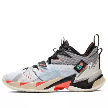 Кроссовки почему не zer0.3 Air Jordan, белый