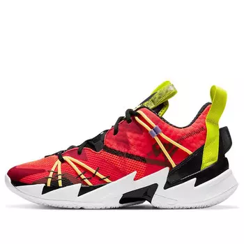 Кроссовки почему не zer0.3 Air Jordan, красный