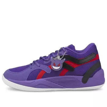 Кроссовки pokmon x trc blaze court 'gengar' Puma, фиолетовый