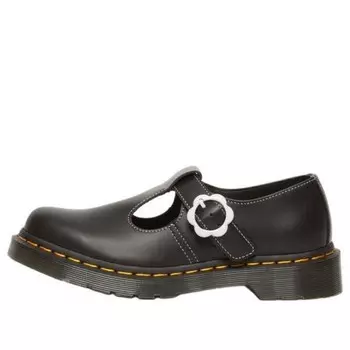 Кроссовки polley smooth leather mary janes 'black' Dr. Martens, черный