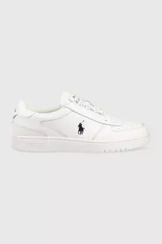 Кроссовки POLO CRT из ПП Polo Ralph Lauren, белый