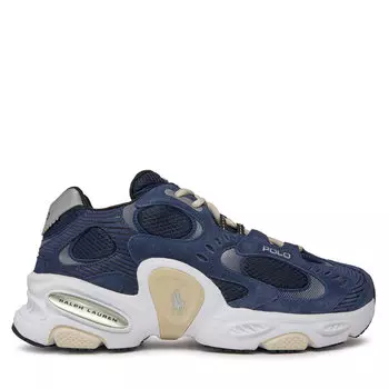 Кроссовки Polo Ralph Lauren 809913302002 Newport Navy/White 410, темно-синий