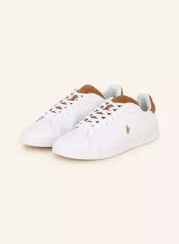 Кроссовки POLO RALPH LAUREN, цвет WEISS/COGNAC