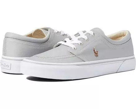 Кроссовки Polo Ralph Lauren Faxon X Low-Top Canvas Sneaker, цвет Soft Grey/Multi