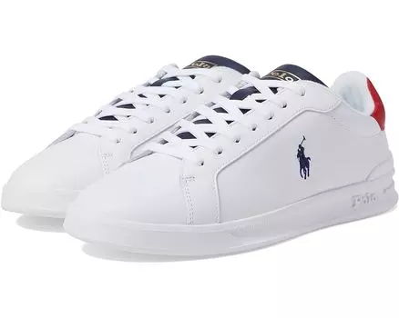 Кроссовки Polo Ralph Lauren HRT CT II, цвет White/Red/Blue