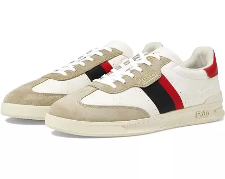 Кроссовки Polo Ralph Lauren Htr Aera, цвет Milkshake/Black/Red