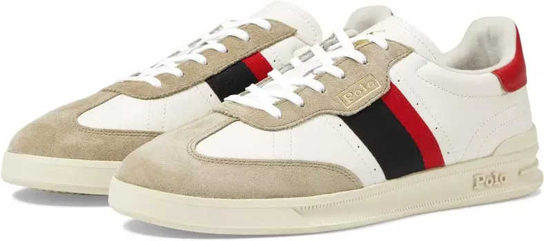 Кроссовки Polo Ralph Lauren Htr Aera, цвет Milkshake/Black/Red