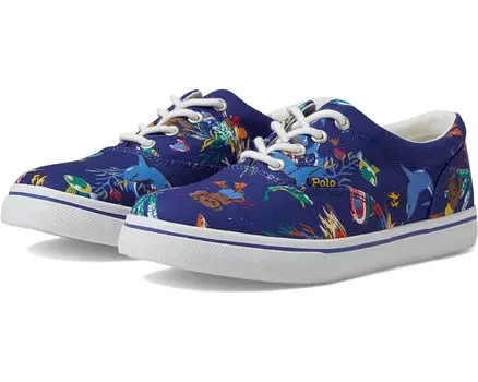 Кроссовки Polo Ralph Lauren Keaton, цвет Blue Bearwiian Print
