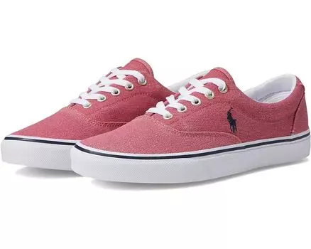 Кроссовки Polo Ralph Lauren Keaton Pony, цвет Berry/Neon Green