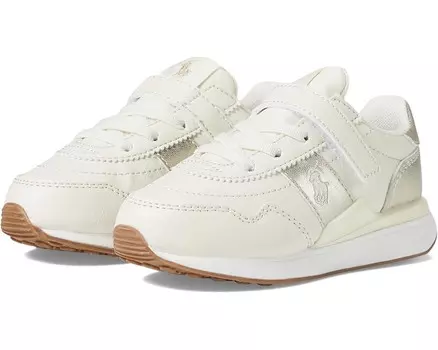Кроссовки Polo Ralph Lauren Kids Train 89 Sport PS, цвет Cream/Soft Gold