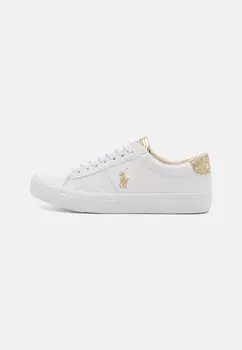 Кроссовки Polo Ralph Lauren Ryley Unisex, белый/золотой
