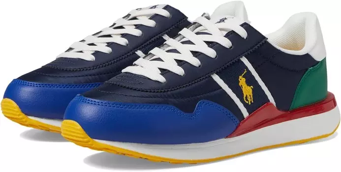 Кроссовки Polo Ralph Lauren Train 89 Sport, цвет Navy/Multi/Yellow