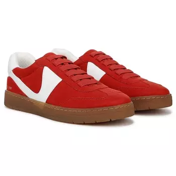 Кроссовки Ponti Franco Sarto, красная ткань/белая искусственная кожа