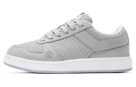 Кроссовки PONY Street Series Skateboarding Shoes Unisex, серый