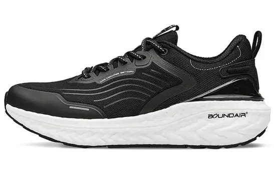 Кроссовки Popping Foam для бега мужские с низким верхом, черный/белый 361°