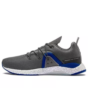 Кроссовки porsche design hybrid runner low-top sneakers grey/blue Puma, серый
