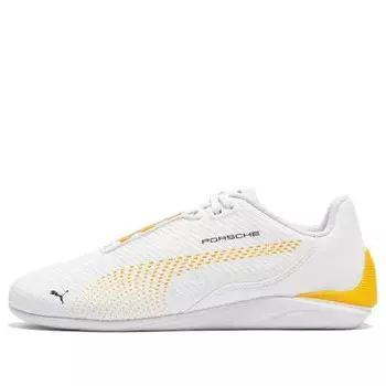 Кроссовки porsche legacy drift cat decima driving shoes 'white yellow' Puma, белый