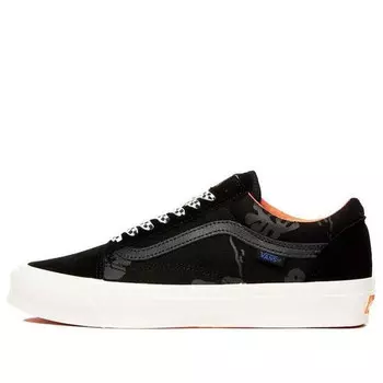 Кроссовки porter-yoshida & co. x og old skool lx 'floral checkerboard - black' Vans, черный