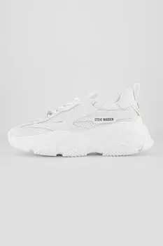 Кроссовки Possession-E с сеткой Steve Madden, белый