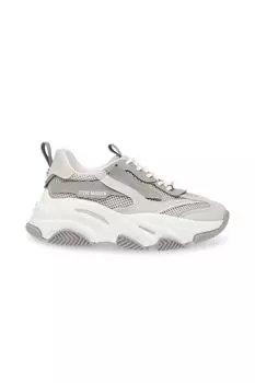 Кроссовки Possession-E с сеткой Steve Madden, серый