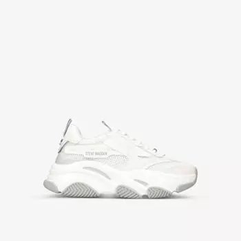 Кроссовки Possession из сетки и искусственной кожи на толстой подошве Steve Madden, белый